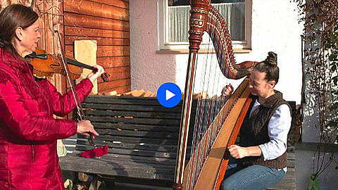 Zaungespräche in Oberstdorf